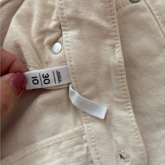 LOFT Cream Ankle & Cropped Jeans - Picture 4 of 5